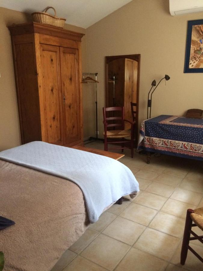 Chambre Dans Villa Charmante Vallabrègues Eksteriør billede
